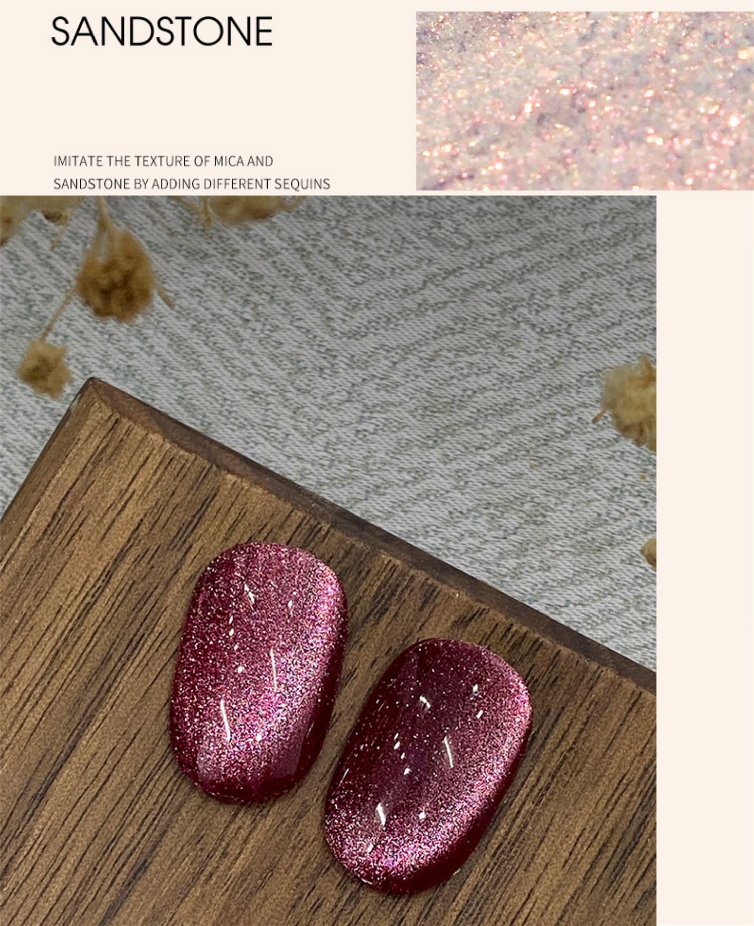 KellyKessa 6g Dragon Fruit Cat Eye Gel Polish T4065