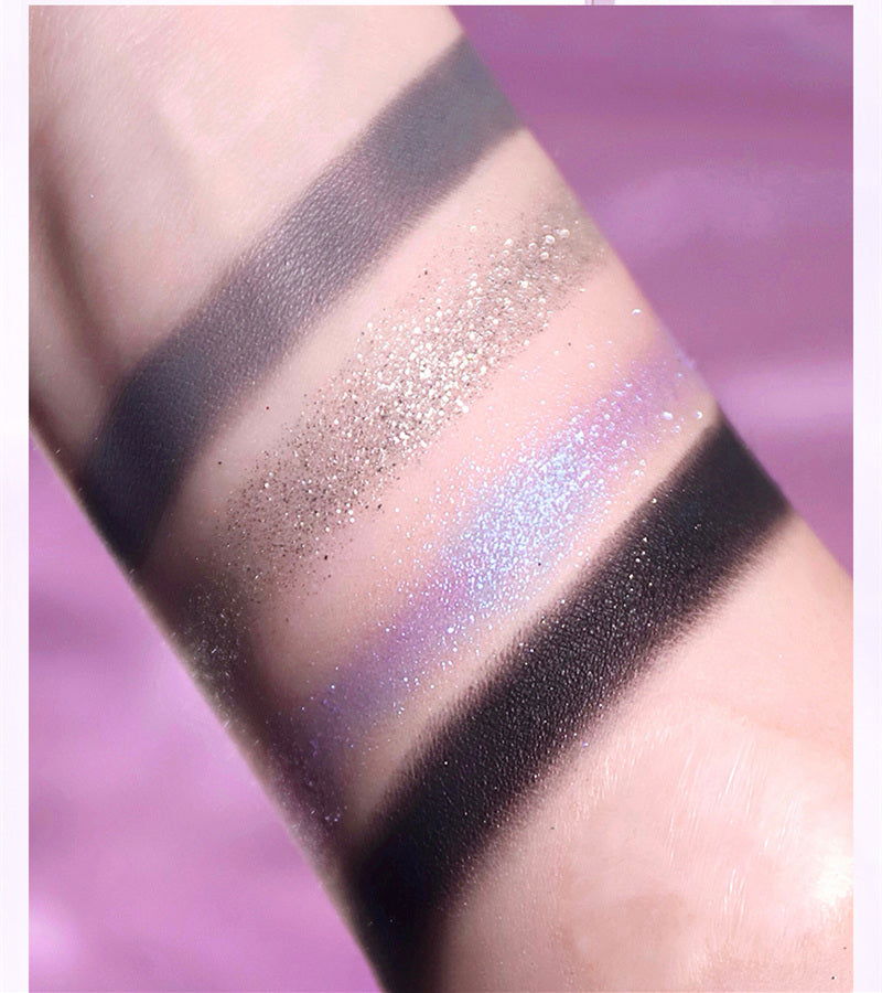 SUET NEI Matte Polarized Pearlescent 4 Colors Eyeshadow Palette T4083