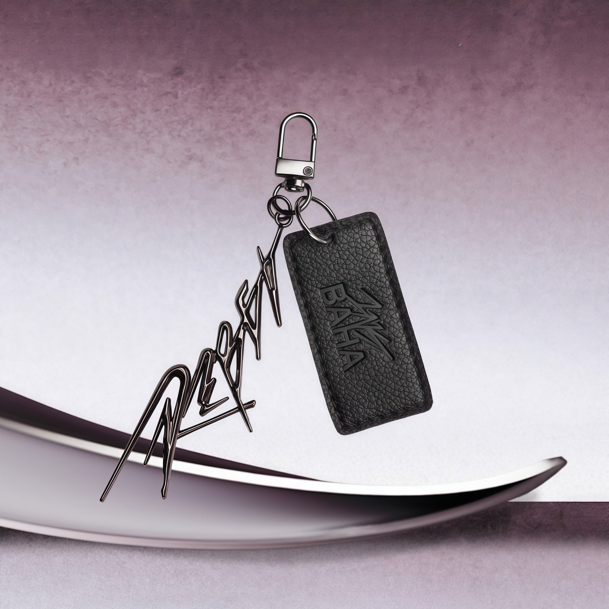 INSBAHA Rebel Collection Key Chain & Hand Holding Mirror T5952