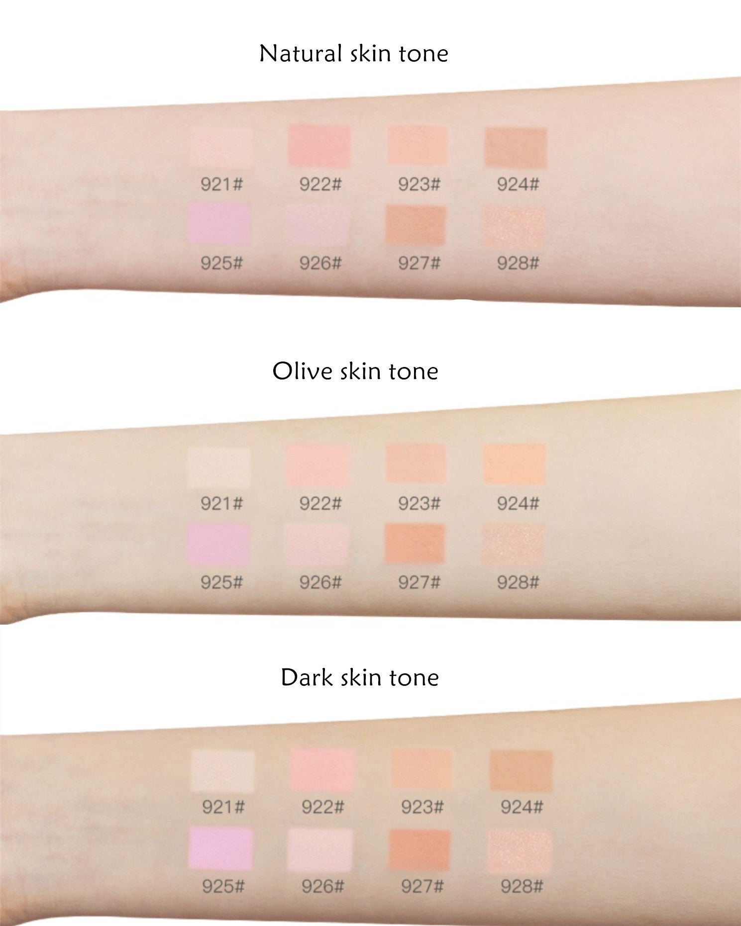 SPENNY Baked Powder Matte Makeup Blusher T4258