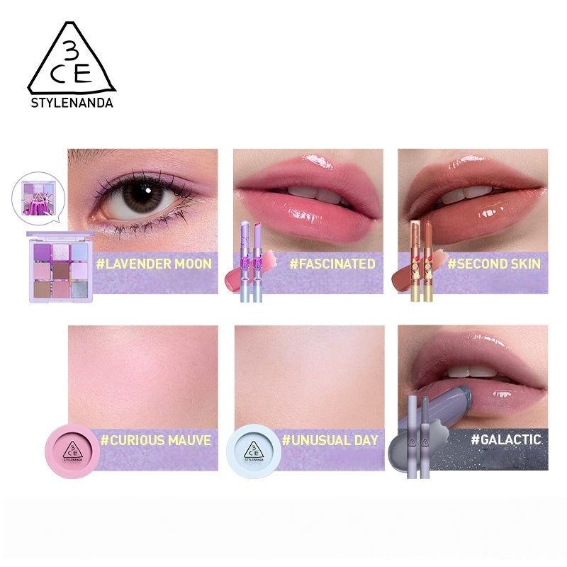 3CE X Ram Han Scarf Collection Eyeshadow & Blusher & Lipstick T5294