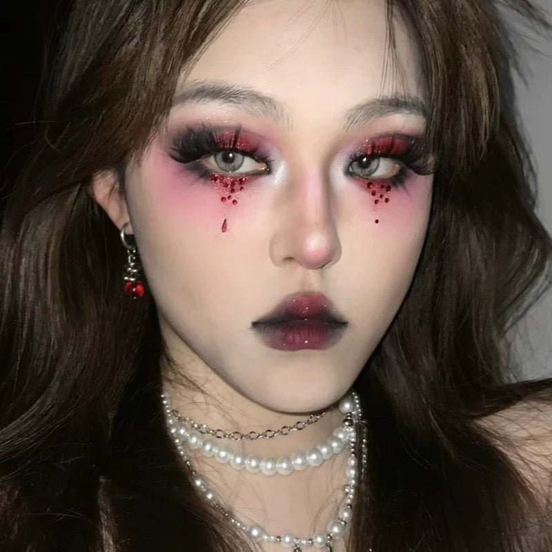 SUET NEI Gothic Style 6 Colors Eyeshadow Palette T4082