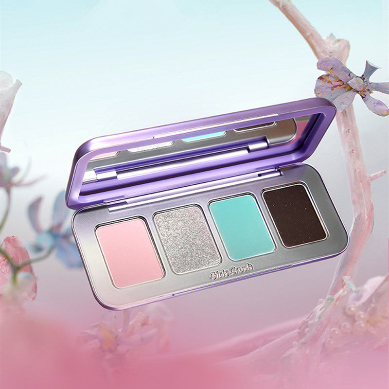 Girls Crush Adventure Game Series 4-Color Eyeshadow Palette T3685