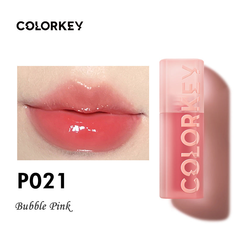 COLORKEY Water Bubble 89% Essence Mirror Lip Glaze T3283