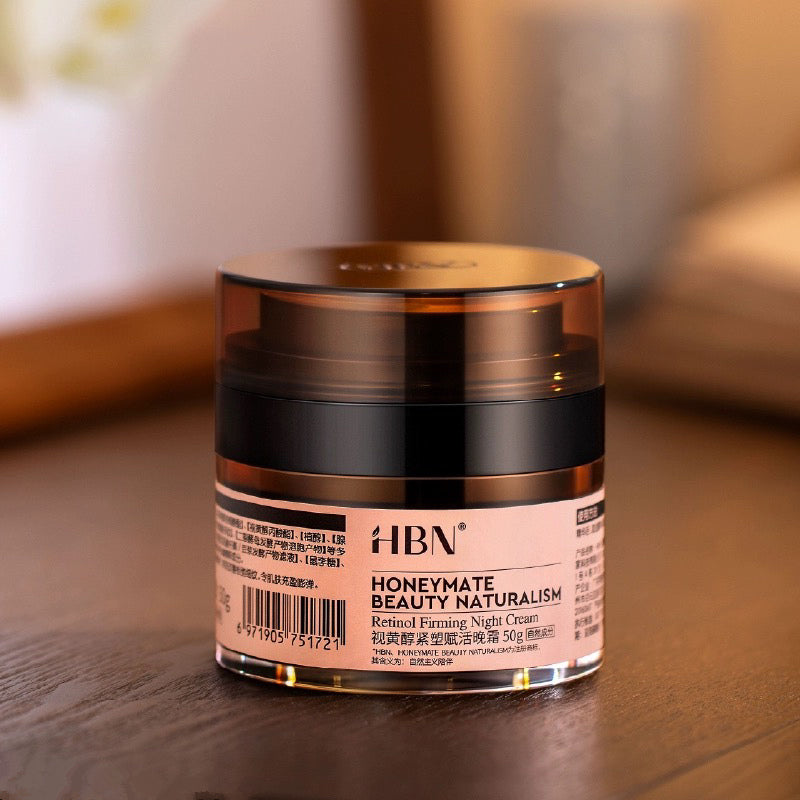 HBN 50g Dobbelt Retinol Opstrammende Anti-rynke Nat Ansigtscreme (2.0) T3284