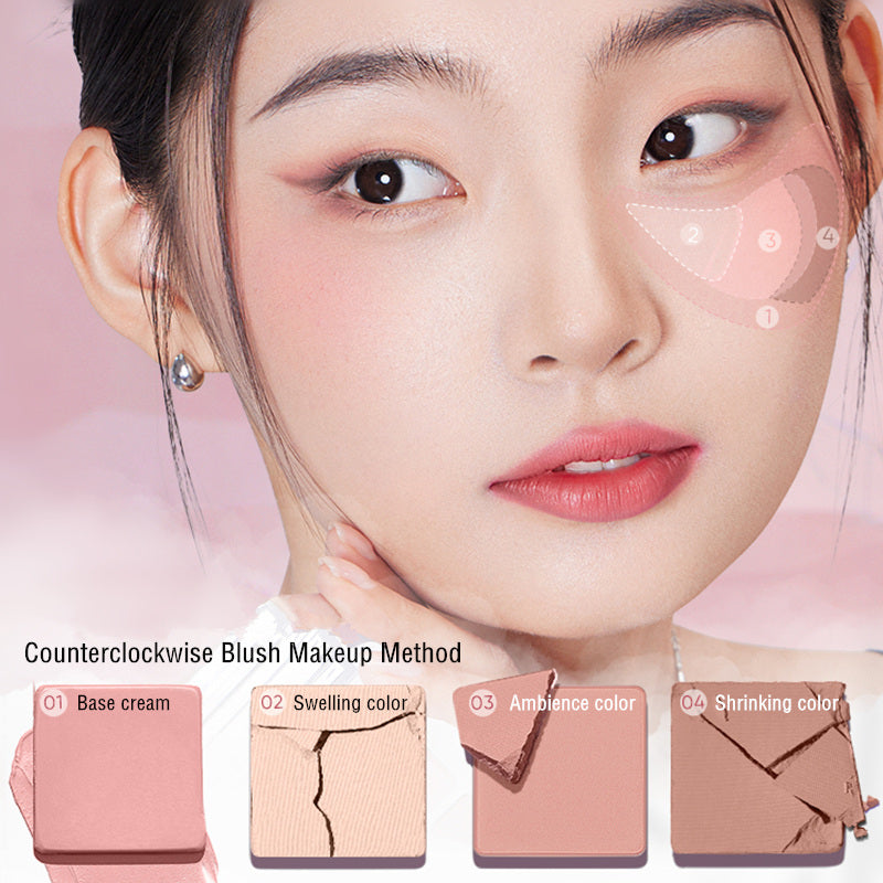 JUDYDOLL Tanabata Bamboo Series Matte Blusher Palette T3471
