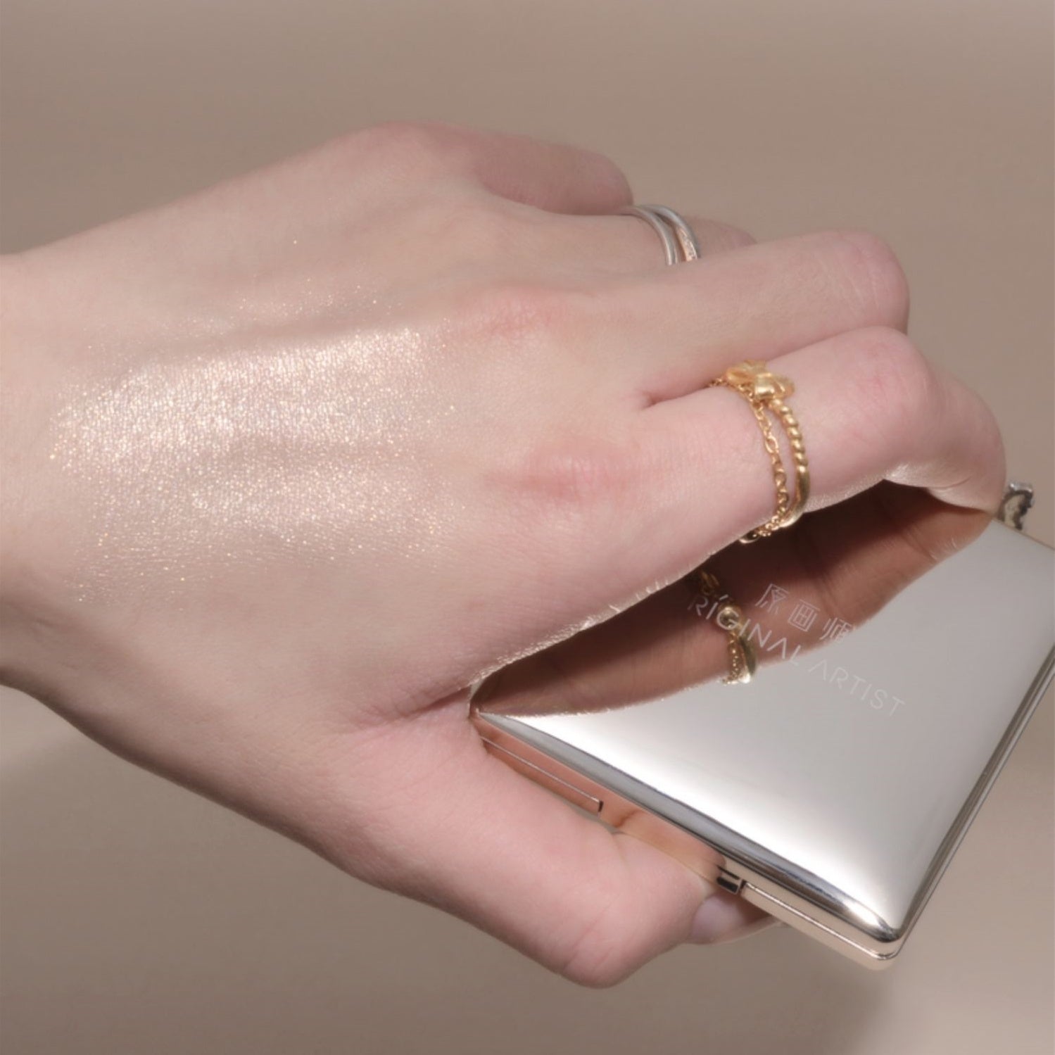 ORIGINAL ARTIST Autumn Maple Gilded Liquid Baked Highlighter T4176