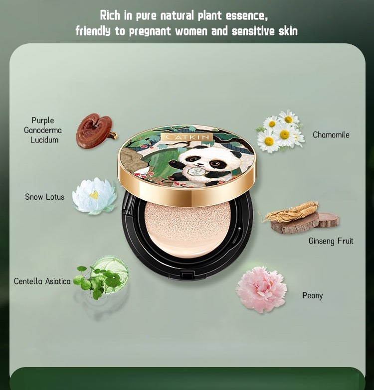 CATKIN Panda Paradise Concealer & Oil-control Air Cushion Foundation T5021