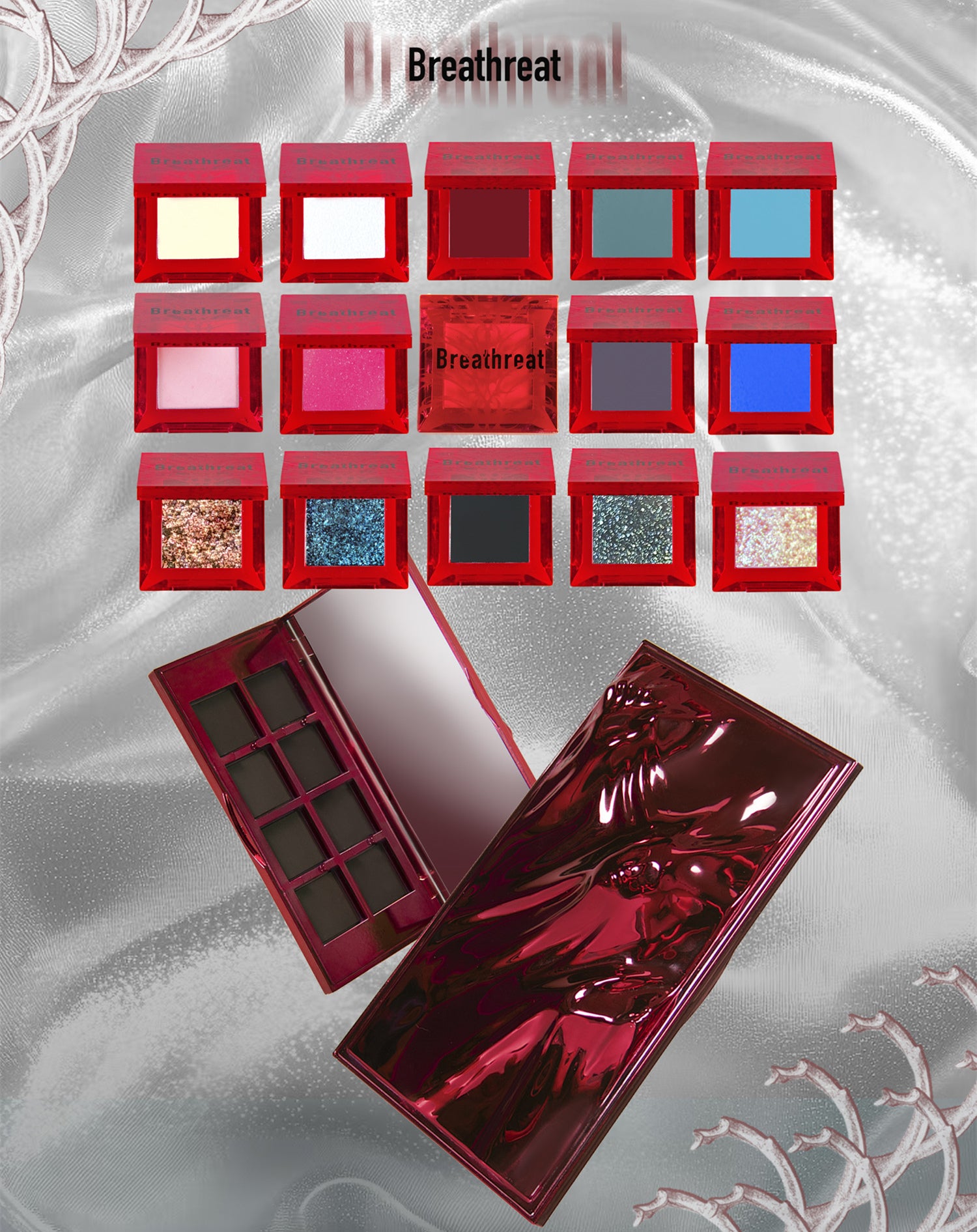 BREATHREAT Break Free Collection DIY Chameleon Eyeshadow Palette T4212