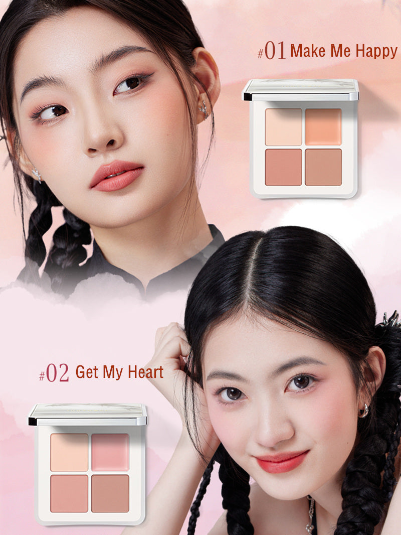 JUDYDOLL Tanabata Bamboo Series Matte Blusher Palette T3471