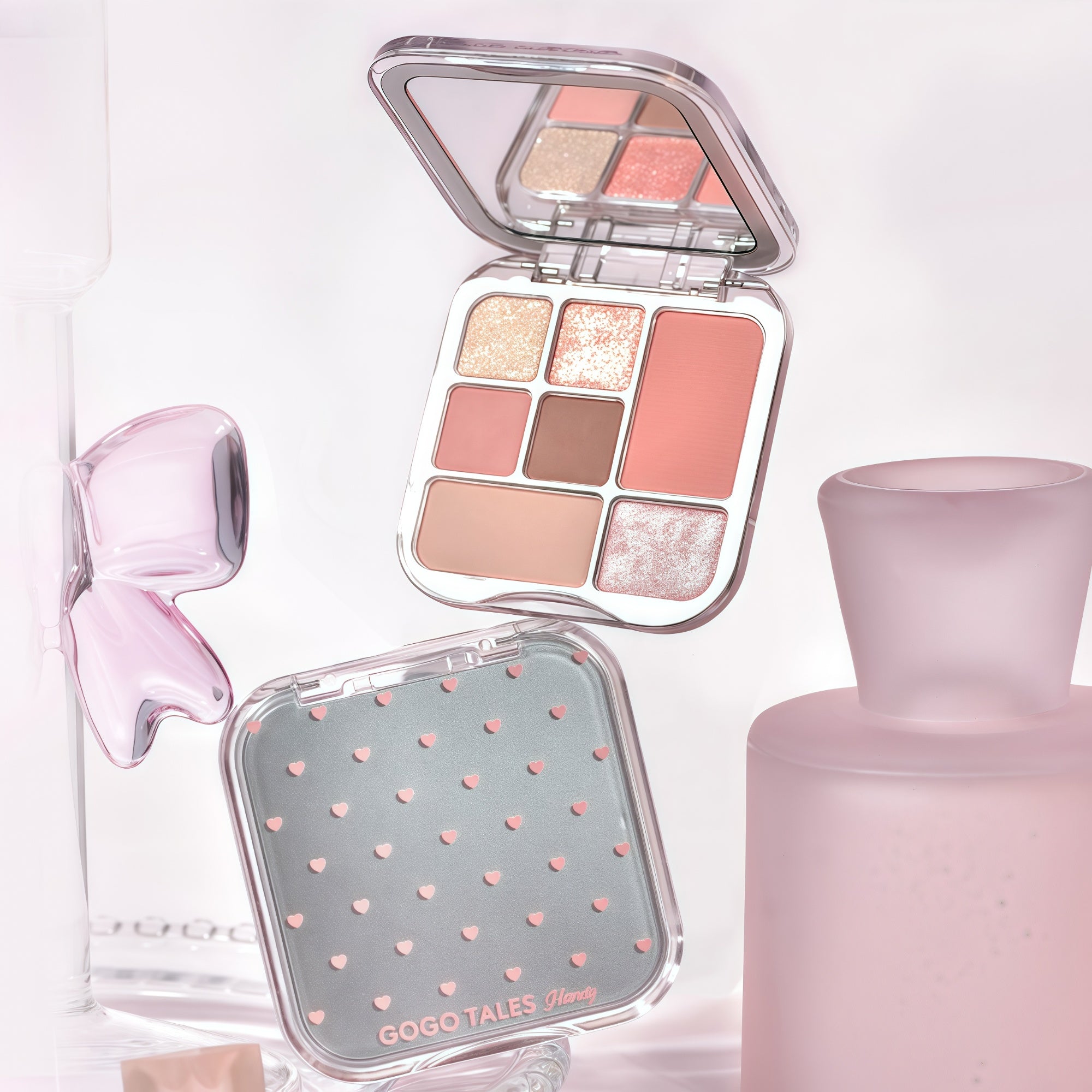 Kanael！コスメ GOGO TALES Girlish Heart 7-color Eyeshadow Palette T5093