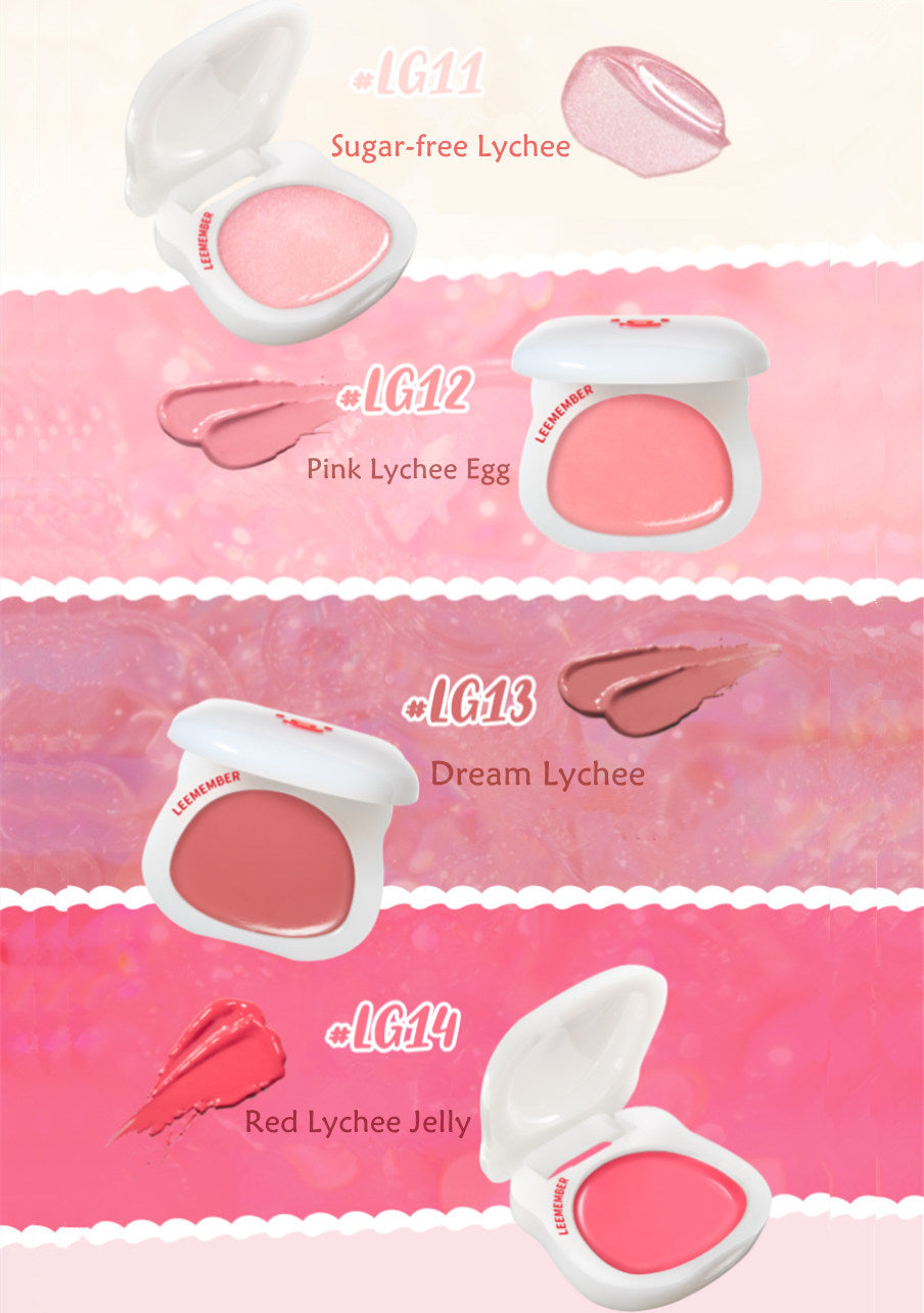 LEEMEMBER Bear Watery Light Multi-use Makeup Cream for Blusher & Highlighter T4310
