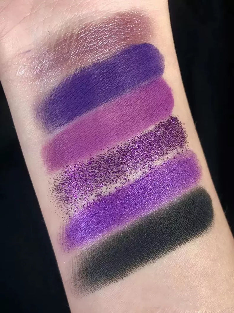 SUET NEI Gothic Style 6 Colors Eyeshadow Palette T4082