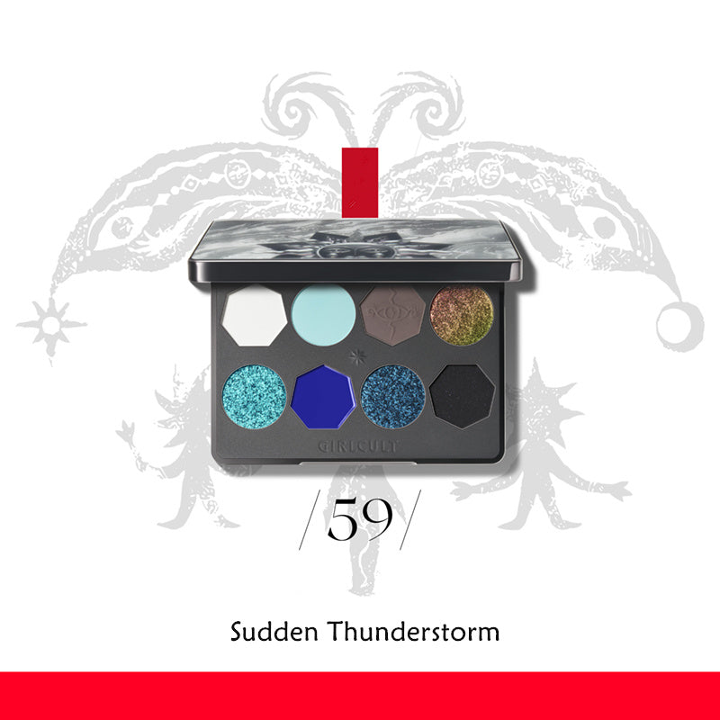 Girlcult Miao Witch Collection 8-Color Chameleon Eyeshadow Palette T4190