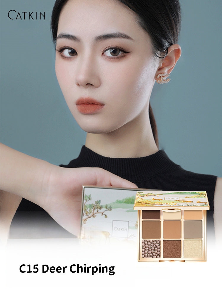 CATKIN Summer Palace Collection 9-color Eyeshadow Palette T5019