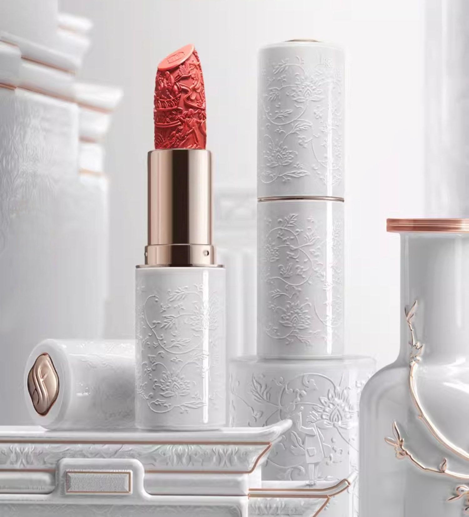 Florasis Porcelain Silky Matte Lipstick T4896