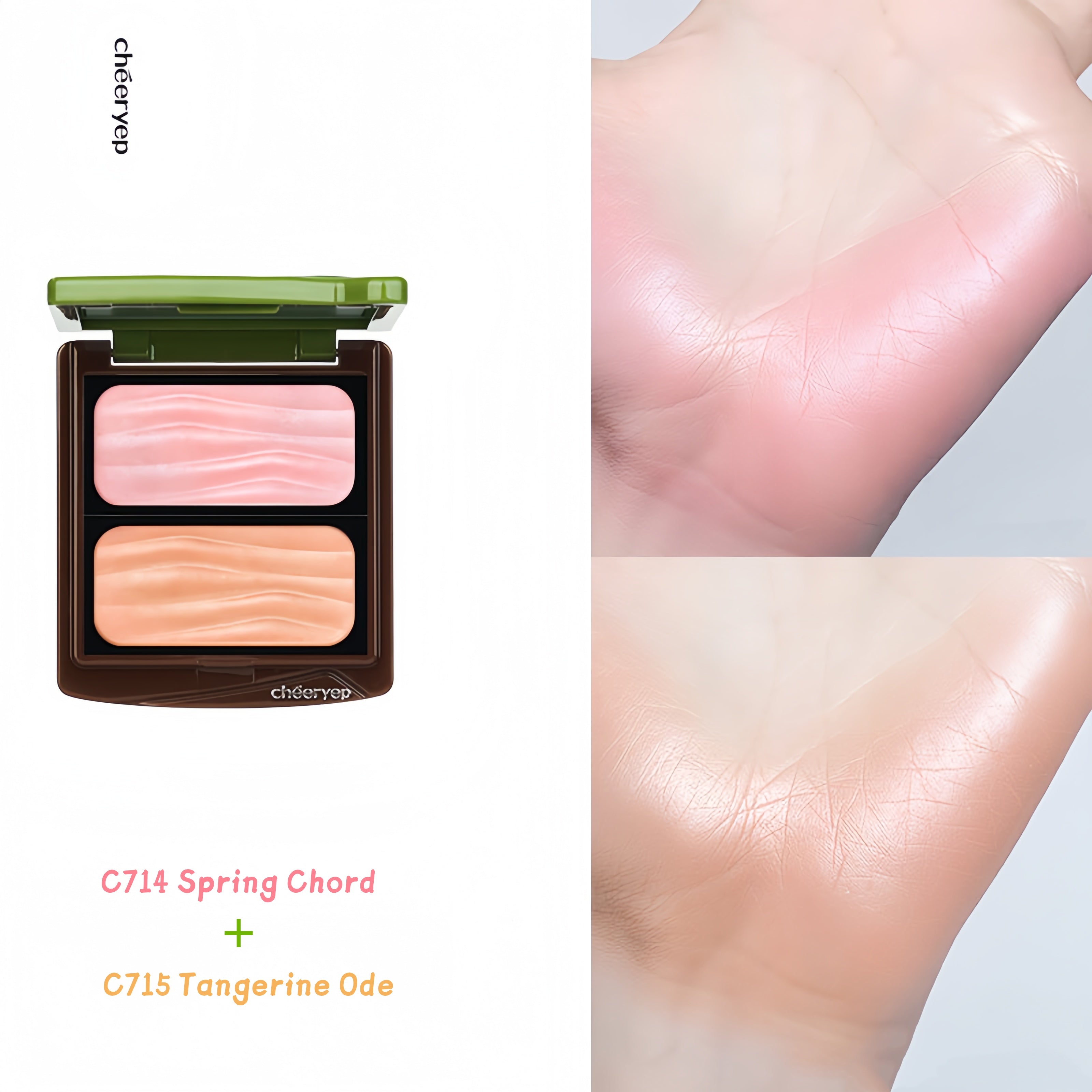 QianYan Spring Blooms in Her Collection Eyeshadow & Blusher T5638