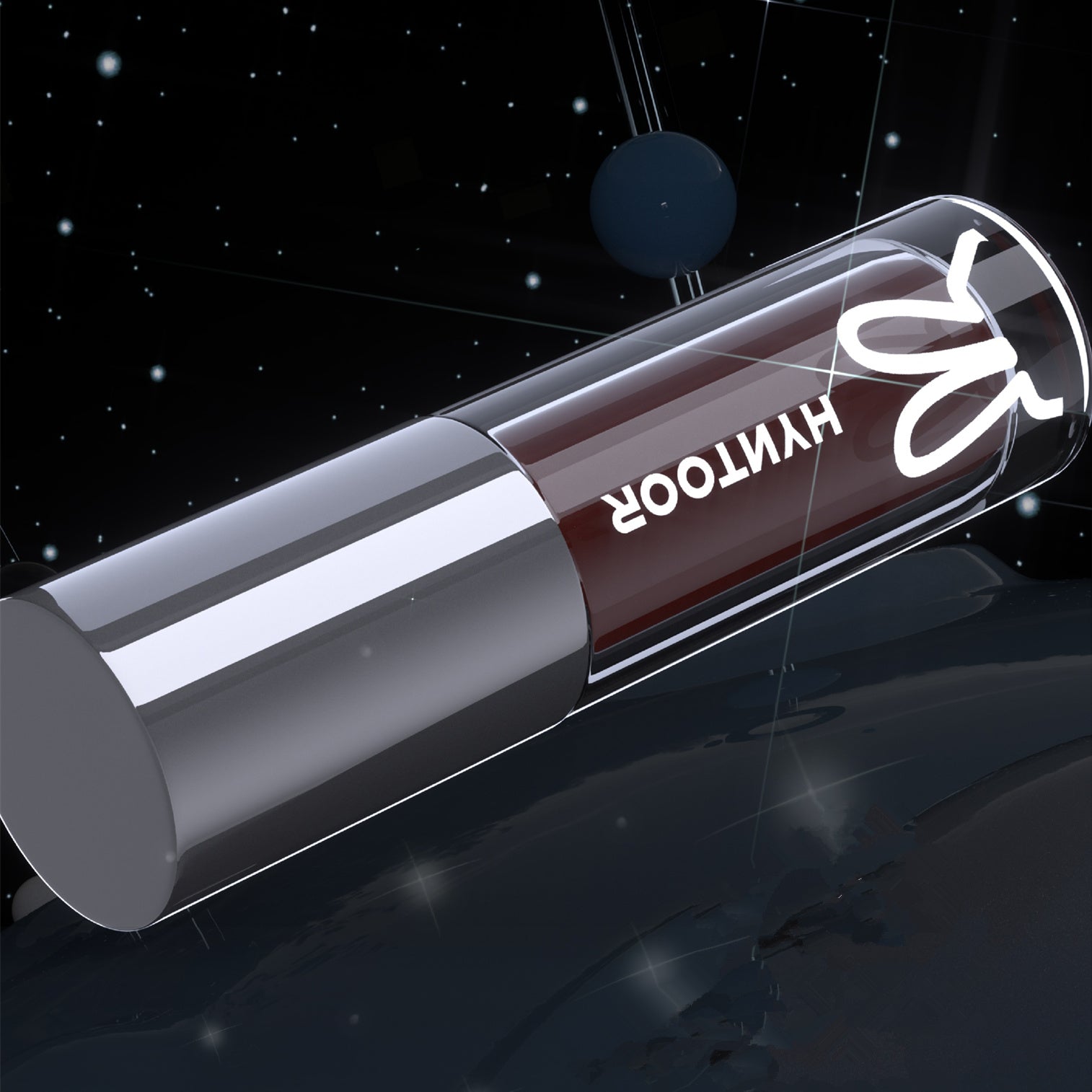 HYNTOOR Fantasy Planet Mirror Lip Gloss T4180