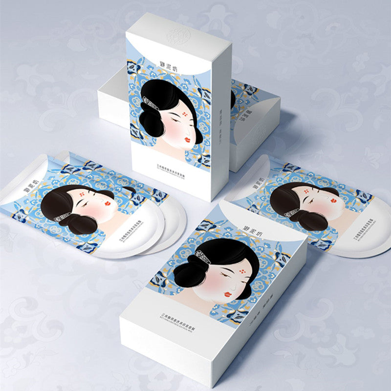 UNIFON Misty Rain Hyaluronic Acid Hydrating Black Facial Mask 20pcs Set (5.0) T3292