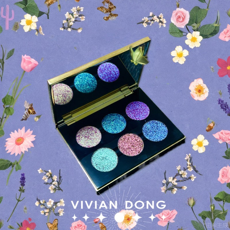 VIVIAN DONG Thorn 6-Color Polarized Eyeshadow Palette T4038