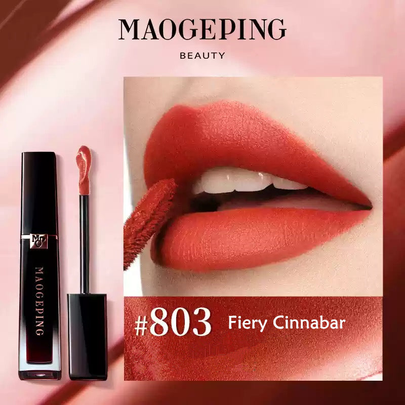 MAOGEPING Zero Burden Airy Matte Lip Glaze T4135