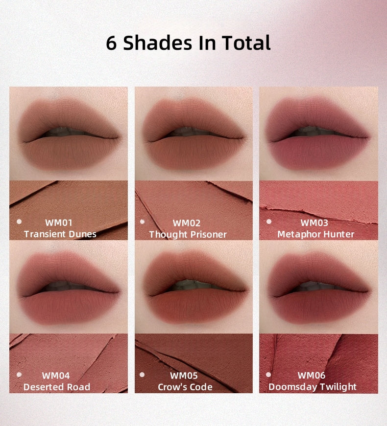 INSBAHA Black Wavy Velvet Matte Lip Tint (2.0) T4471