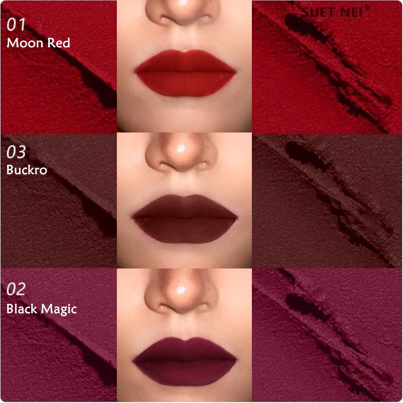 SUET NEI Magic Gothic Punk Non-Stick Matte Lip Glaze T4254