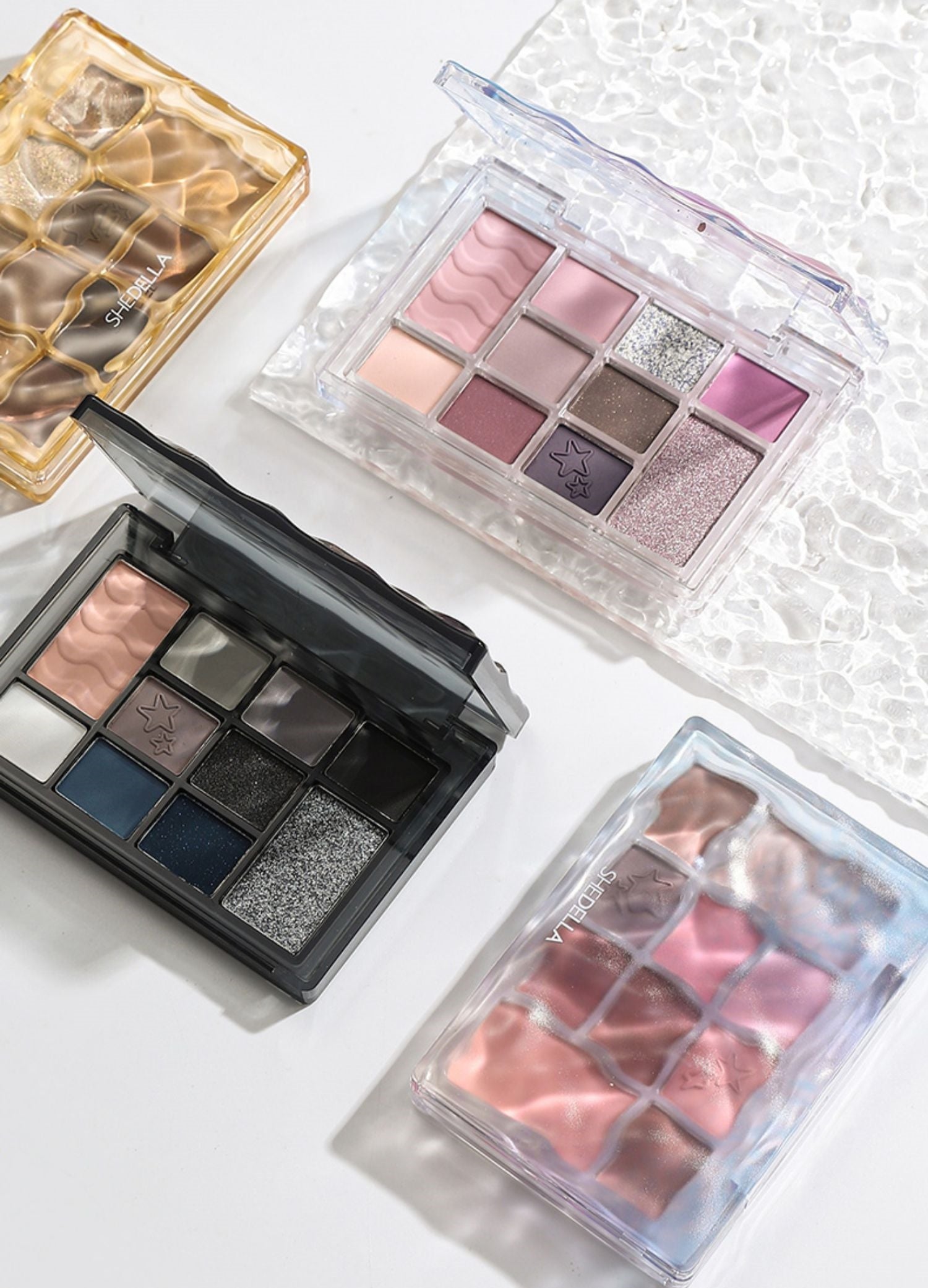 SheDella Water Ripple 10-Color Eyeshadow Palette T4433