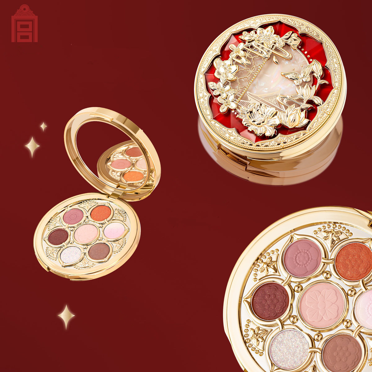 Forbidden City Cosmetics Flower God Eyeshadow Palette T4265