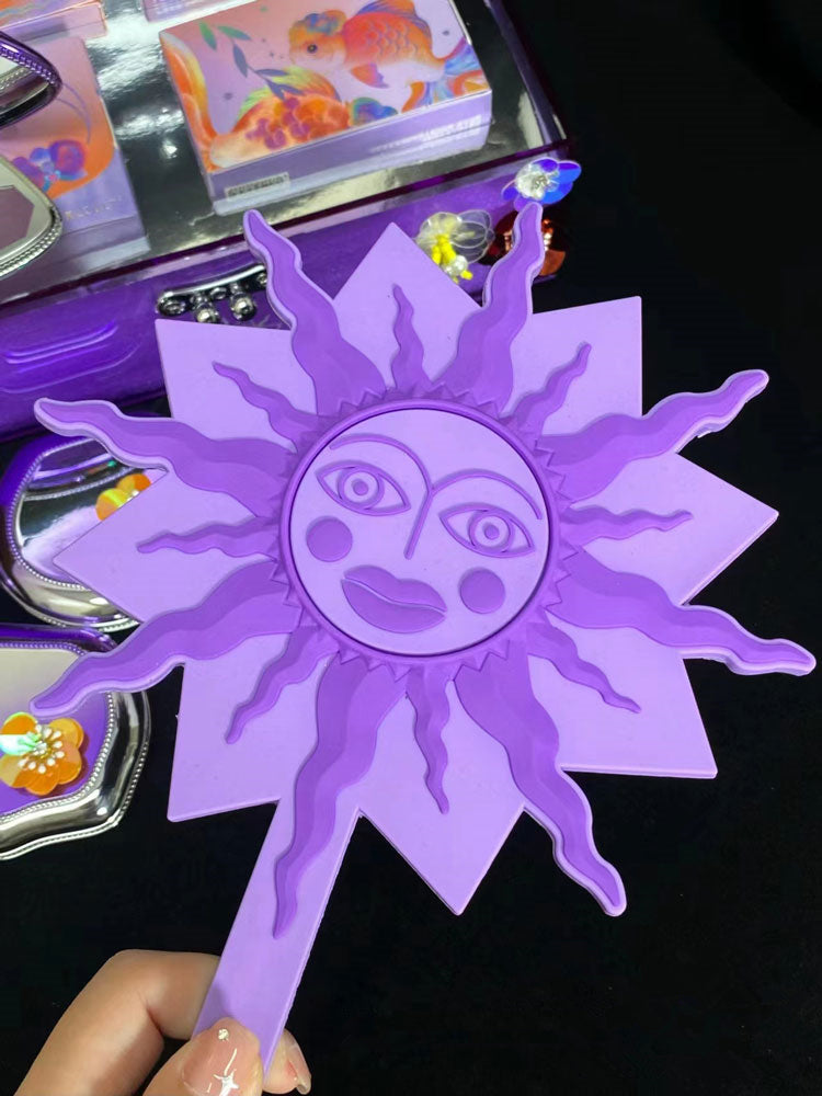 Girlcult Cool & Cute Makeup Hand Holding Mirror T4078