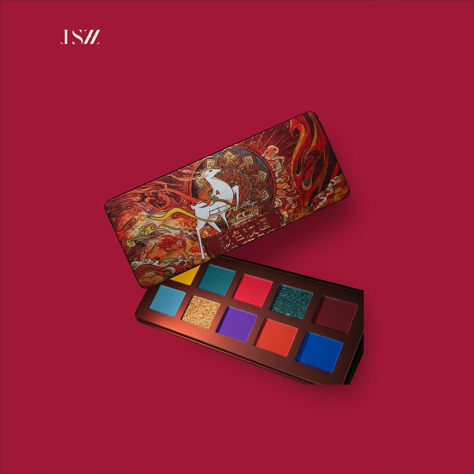 JSZH Shine On Stage Matte & Pearlescent Eyeshadow Palette T4204