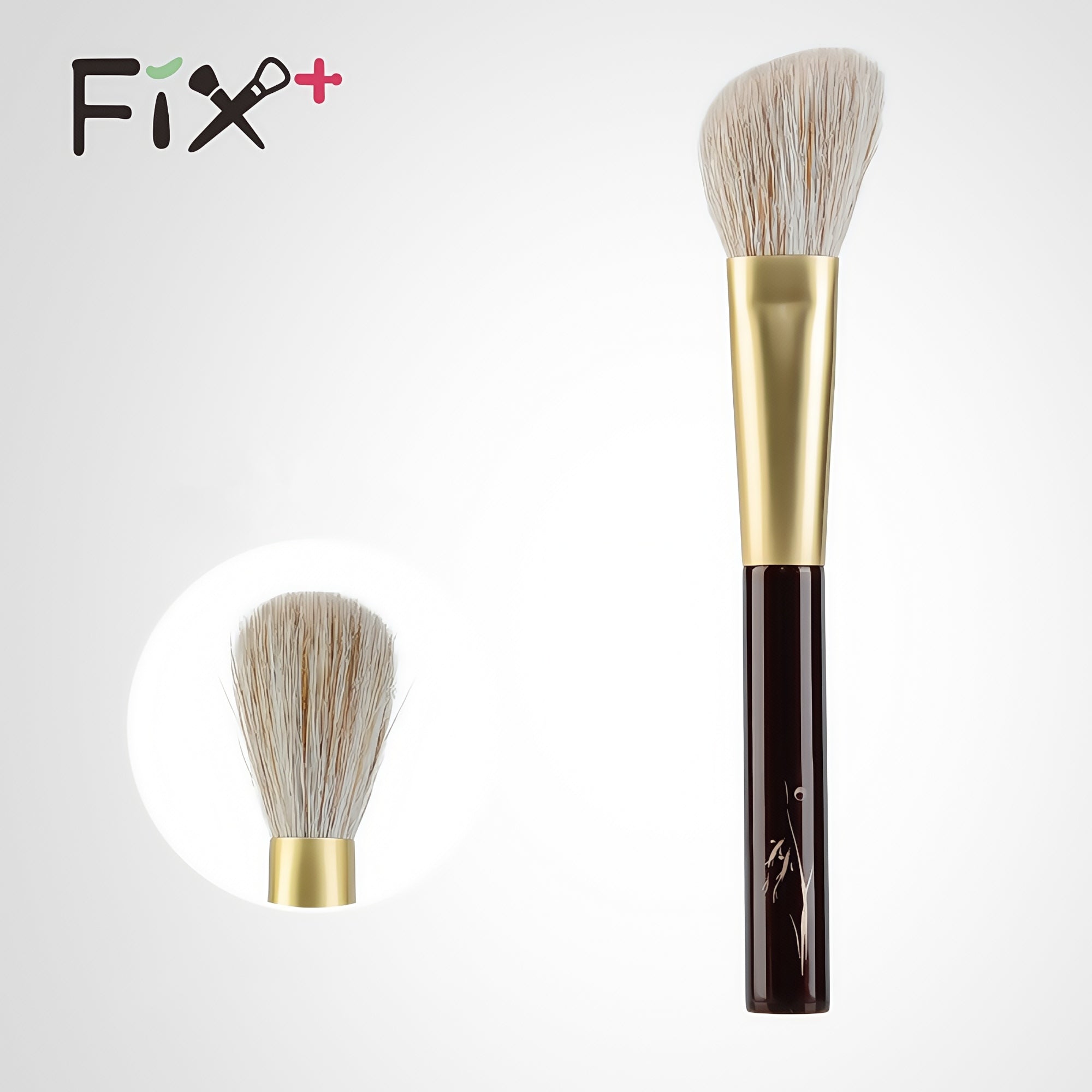 FIX+ Professional Sd-3 Angled Contour & Blusher Makeup Brush T4965