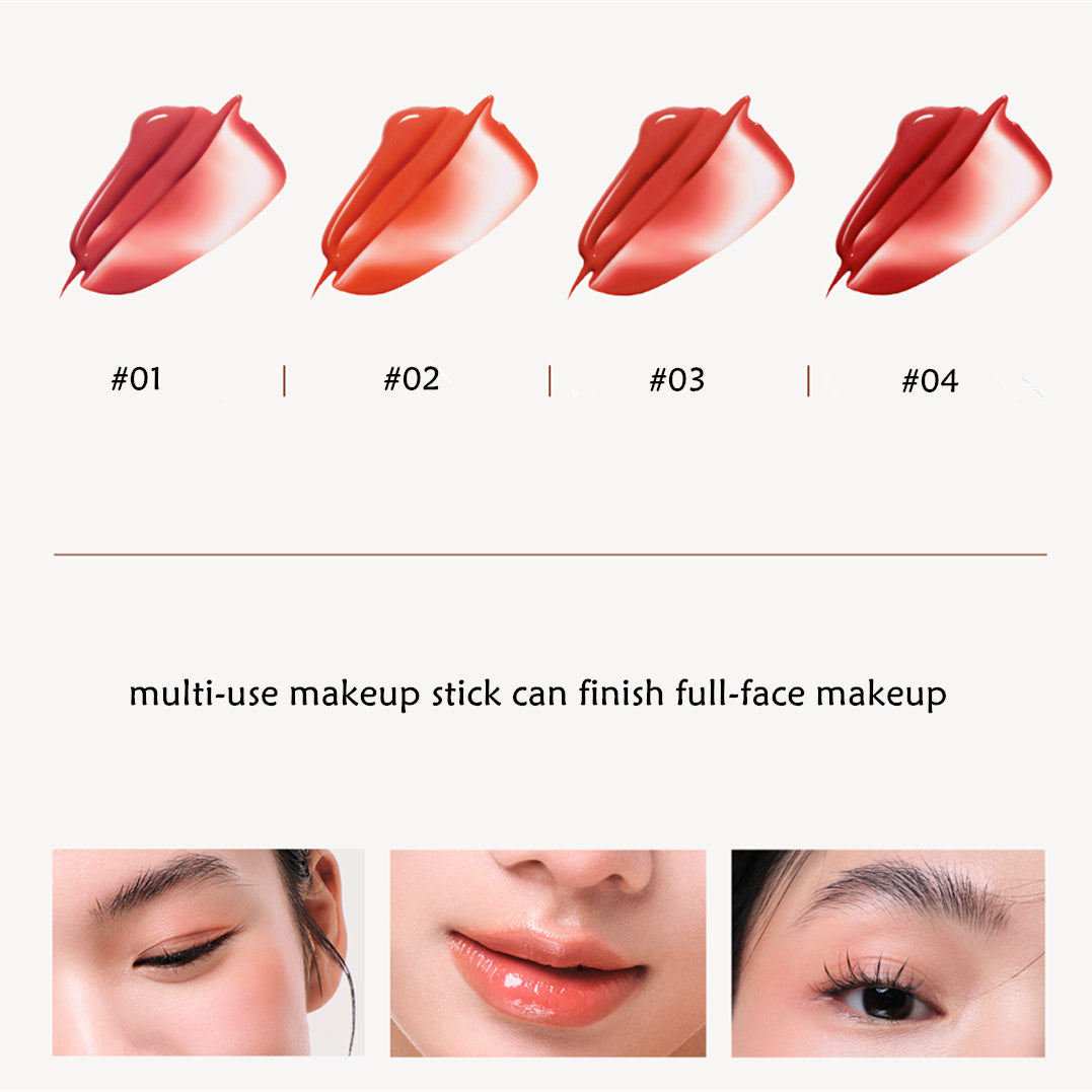 CAREMILLE Multi-Use Makeup Cream Stick for Blusher & Lipstick T4111