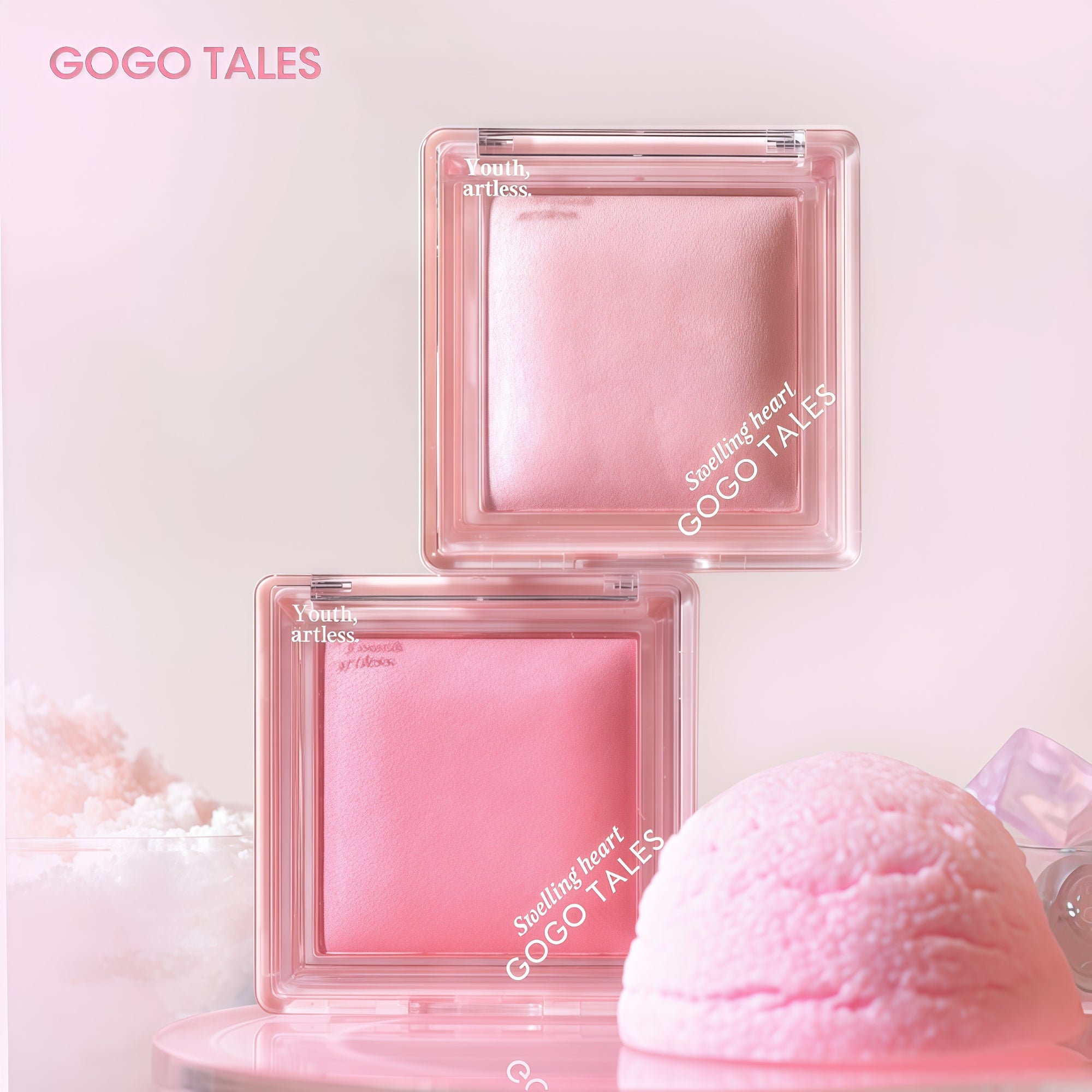 GOGO TALES Baked Mono Matte Blusher Powder T5248