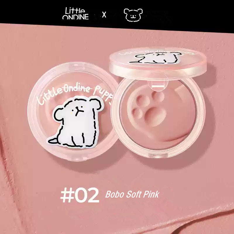 LITTLE ONDINE Puppy Hug Series Matte Blusher Cream T3796