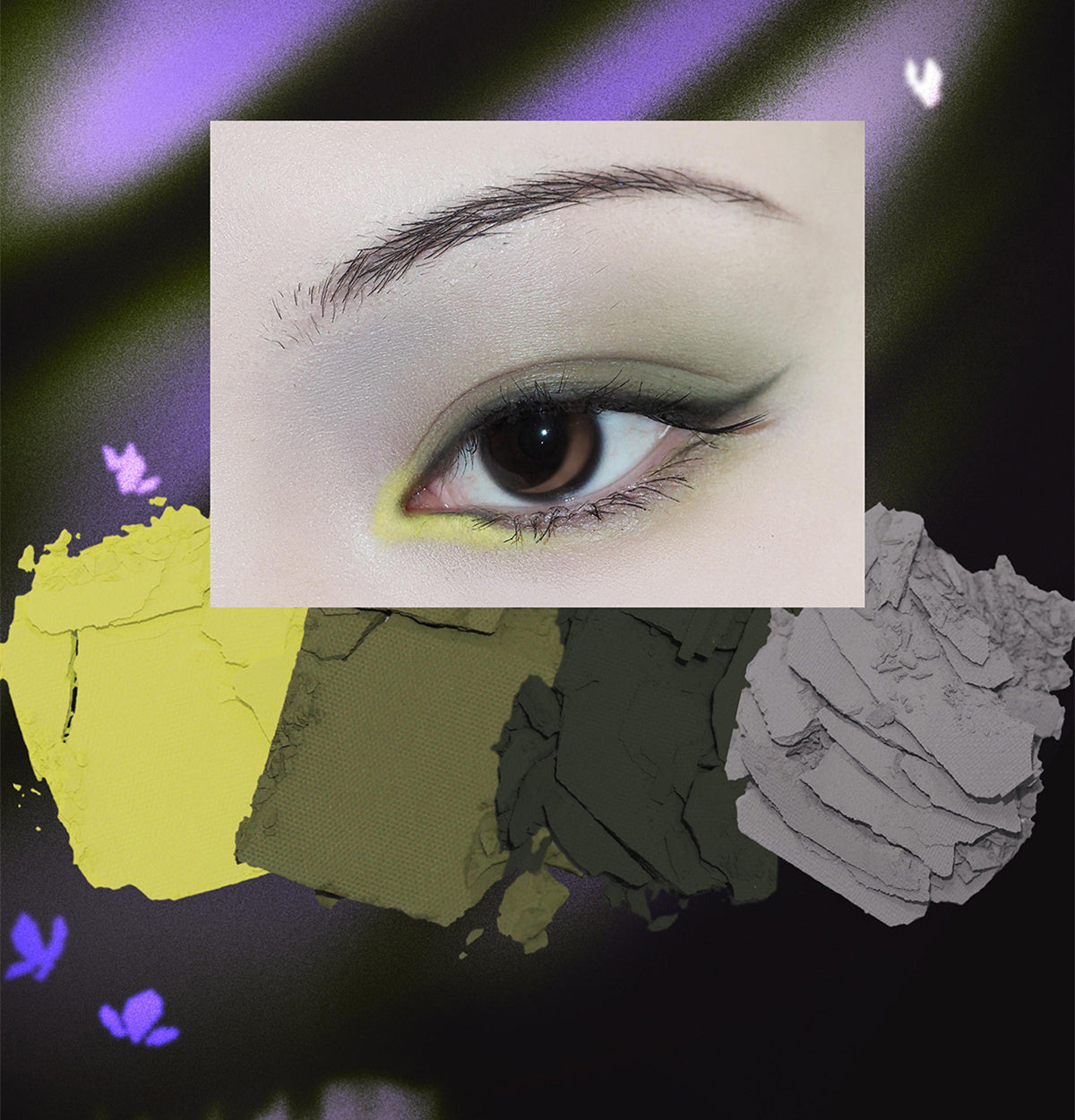 DRAMO Chameleon Eyeshadow Palette 666 Deep In Woods T4272