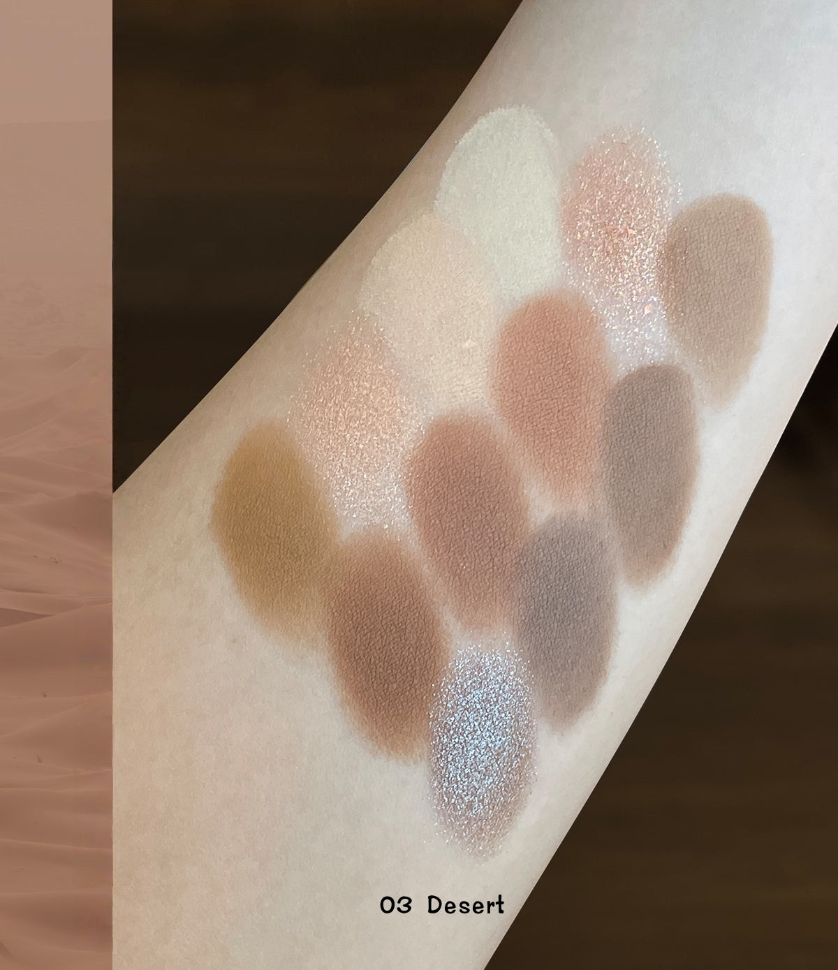 CARMELA 12-color Glazed Eyeshadow Palette T5031