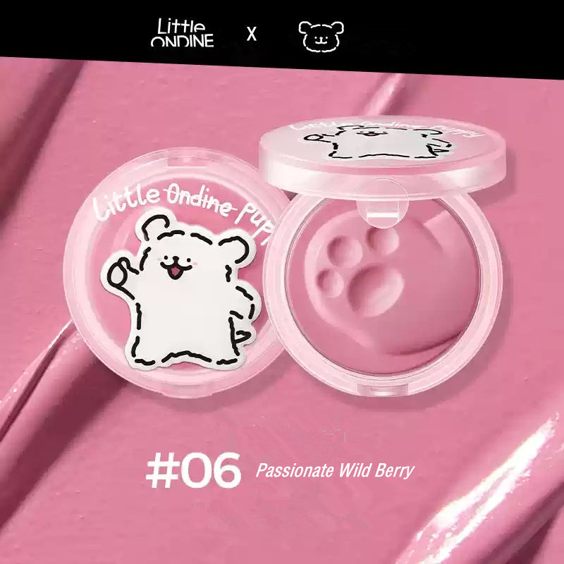 LITTLE ONDINE Puppy Hug Series Matte Blusher Cream T3796