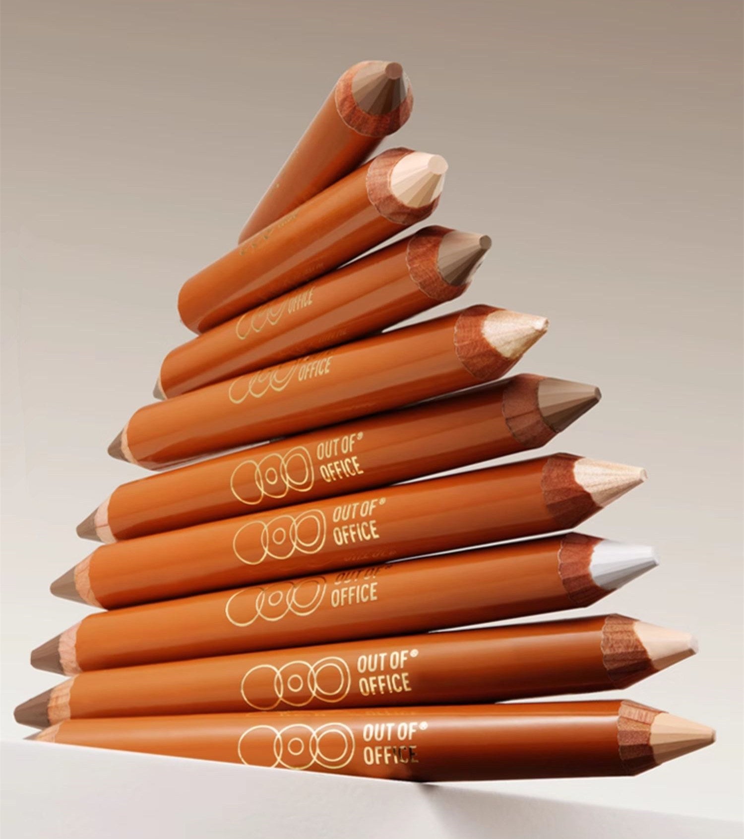 OUT-OF-OFFICE Double-head 3D Contour & Highlighter Pen T4818