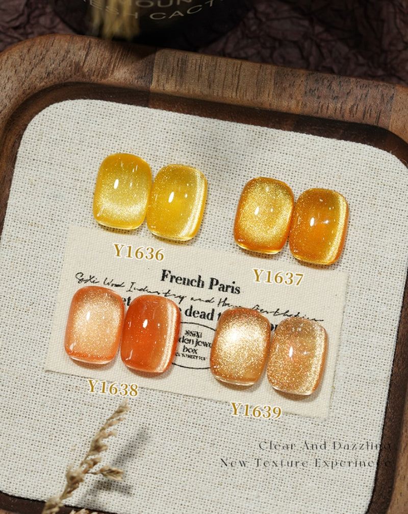 KellyKessa 15ml Flowing Gold Cat Eye Gel Polish T4523