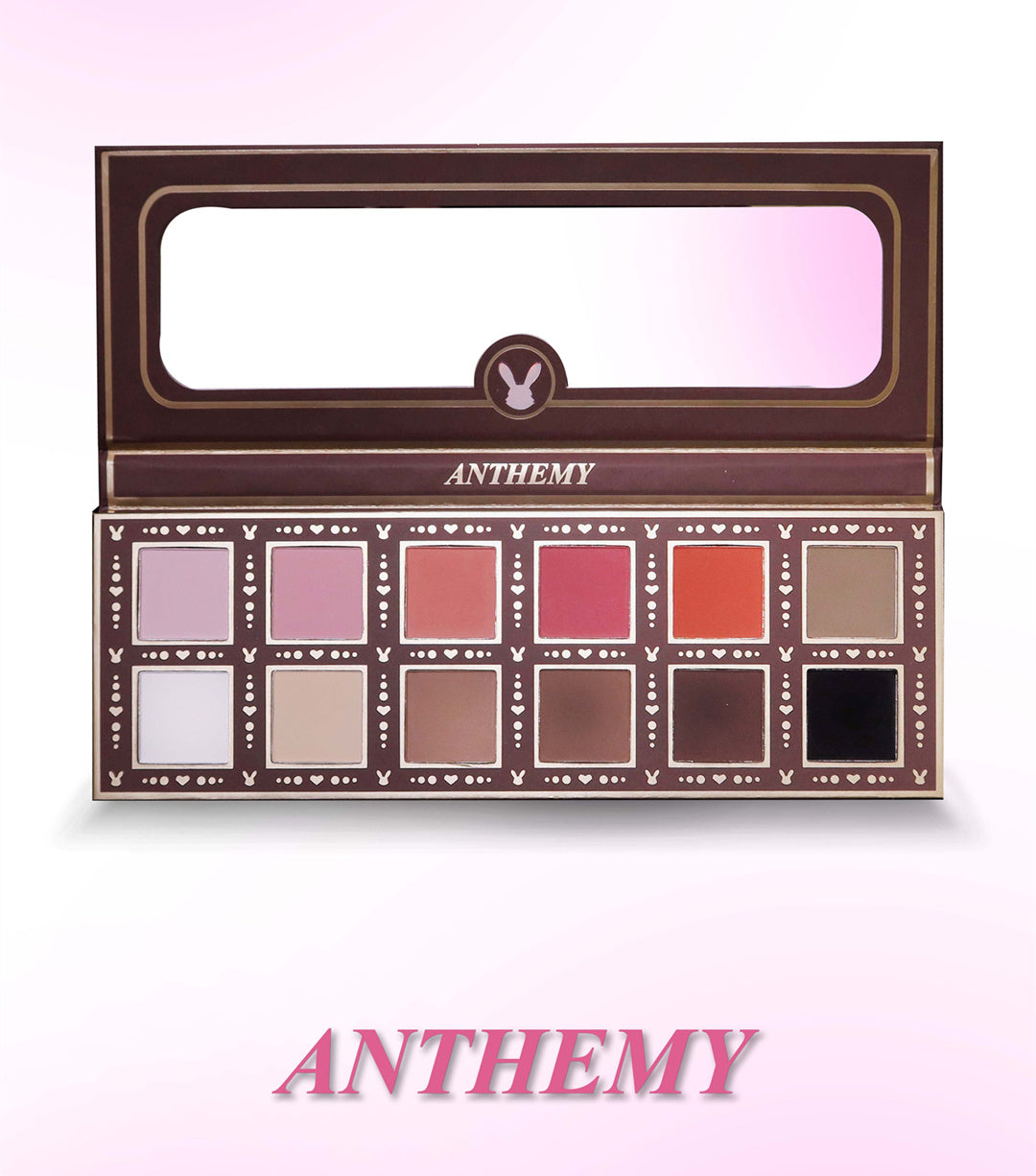 ANTHEMY Dance of Jade Rabbit 12-Color Matte Eyeshadow Palette (2.0) T4143