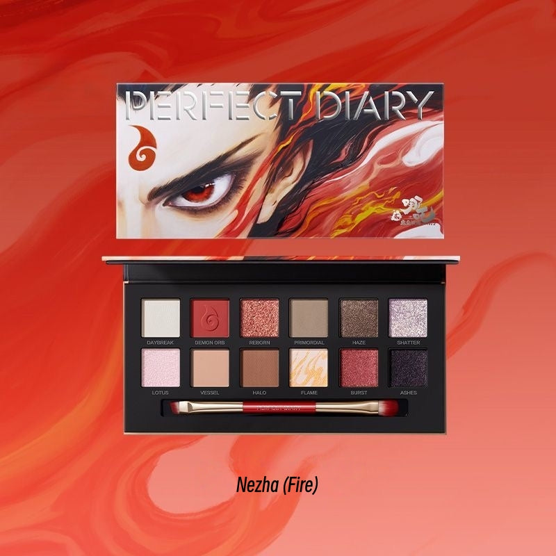 PERFECT DIARY X Nezha 12-color Eyeshadow Palette T5258
