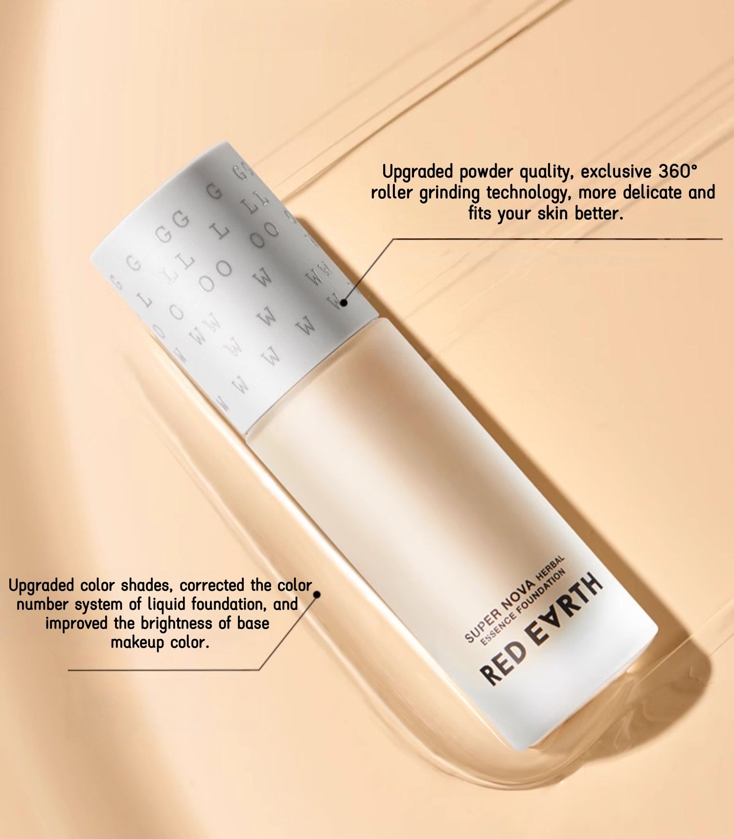 RED EARTH Long-wear Essence Nourishing Liquid Foundation (3.0) T4920