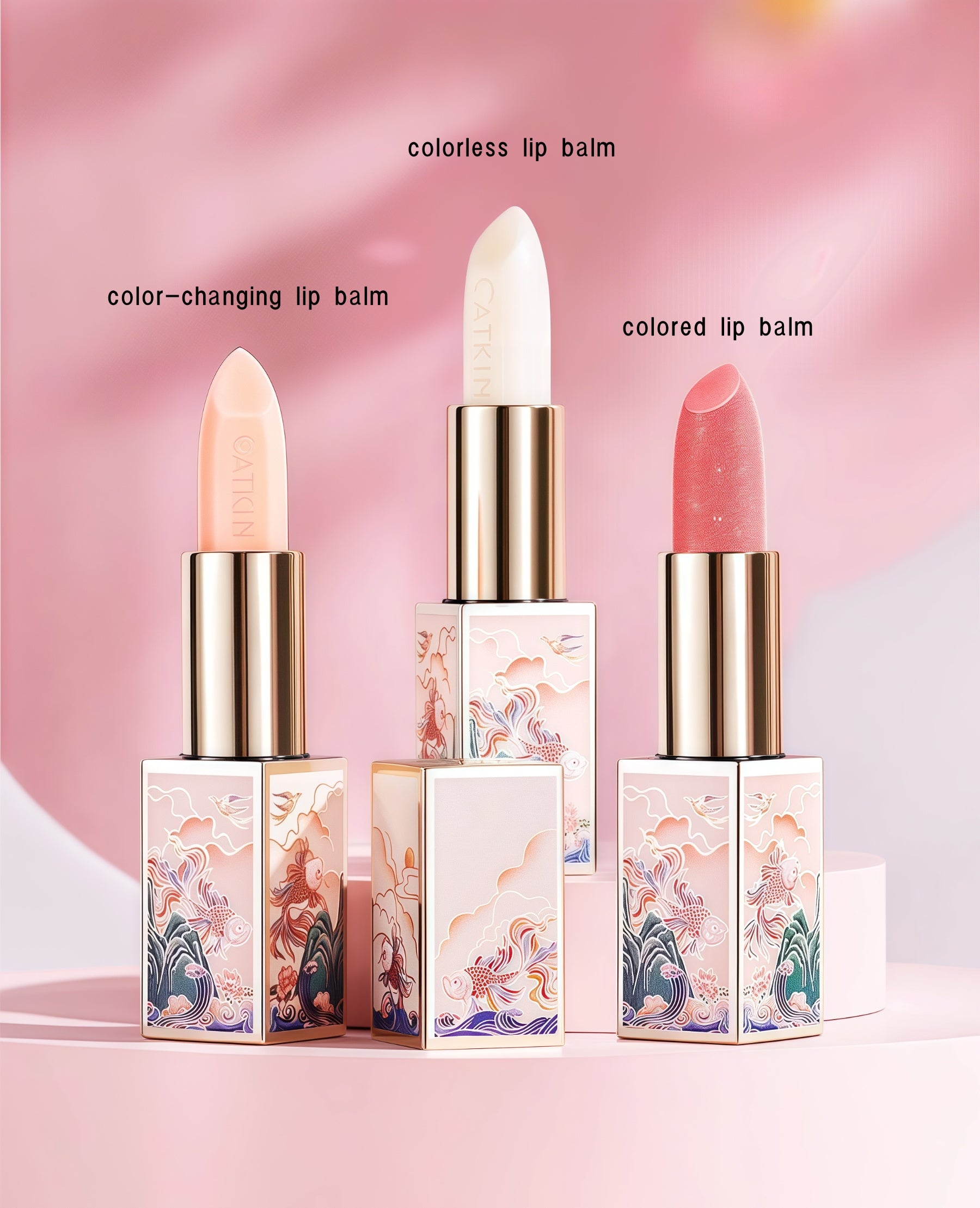 CATKIN Glossy Moisturize Color Change Lip Balm & Lipstick T5028