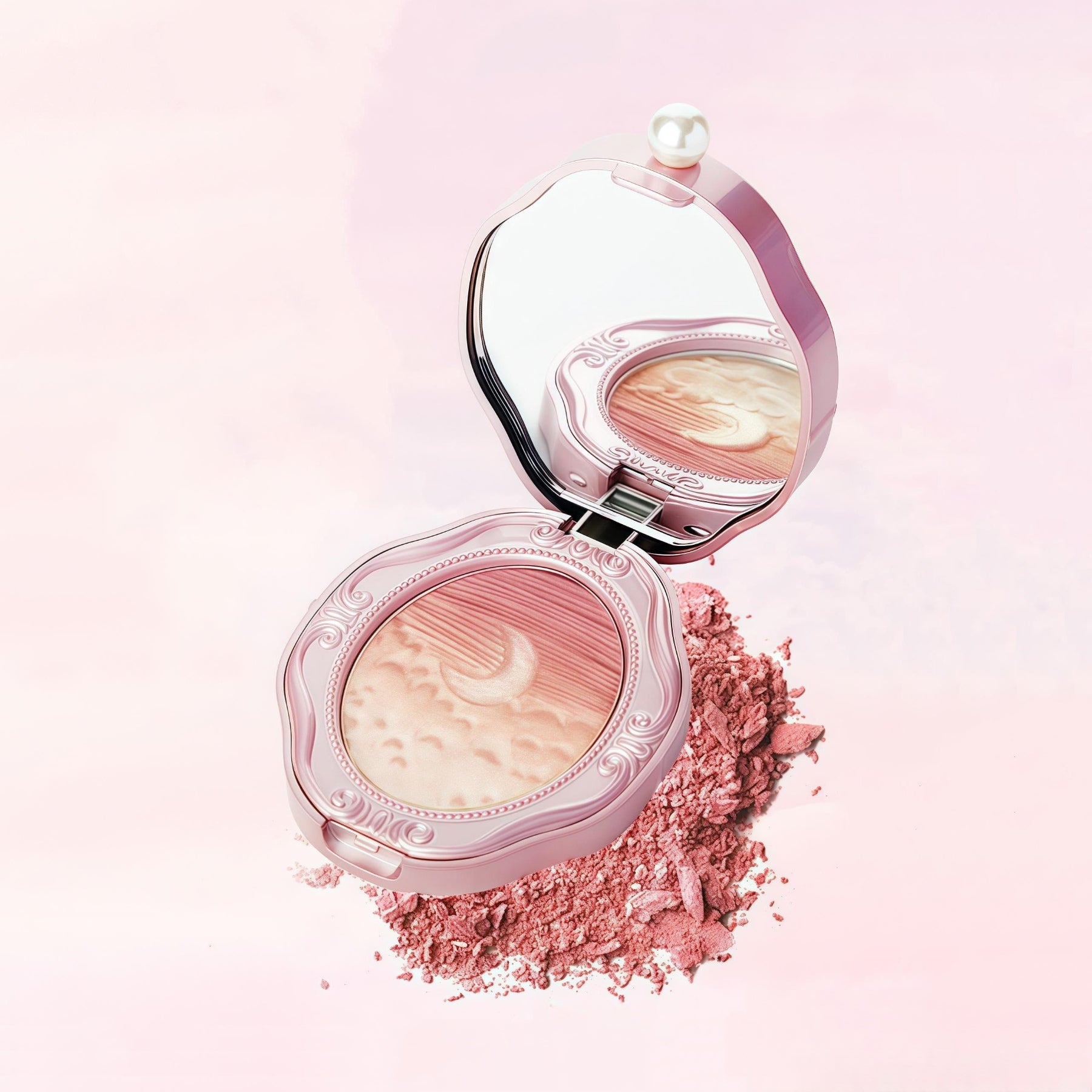 COLORROSE Oil Painting Series Relief Gradient Blusher & Highlightr & Contour T3668