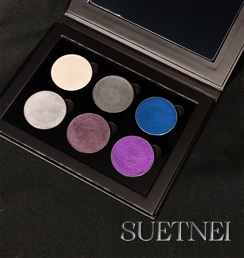 SUET NEI Gothic Style 6 Colors Eyeshadow Palette T4082