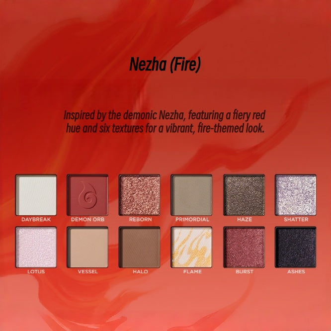 PERFECT DIARY X Nezha 12-color Eyeshadow Palette T5258