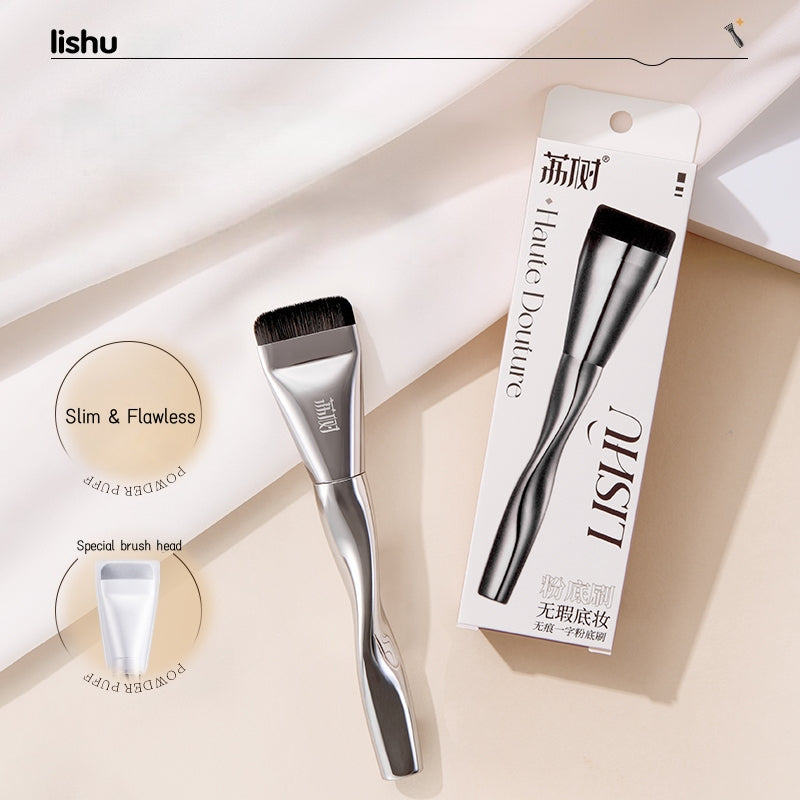 Lishu Flawless Flat Head Foundation Makeup Brush T4946