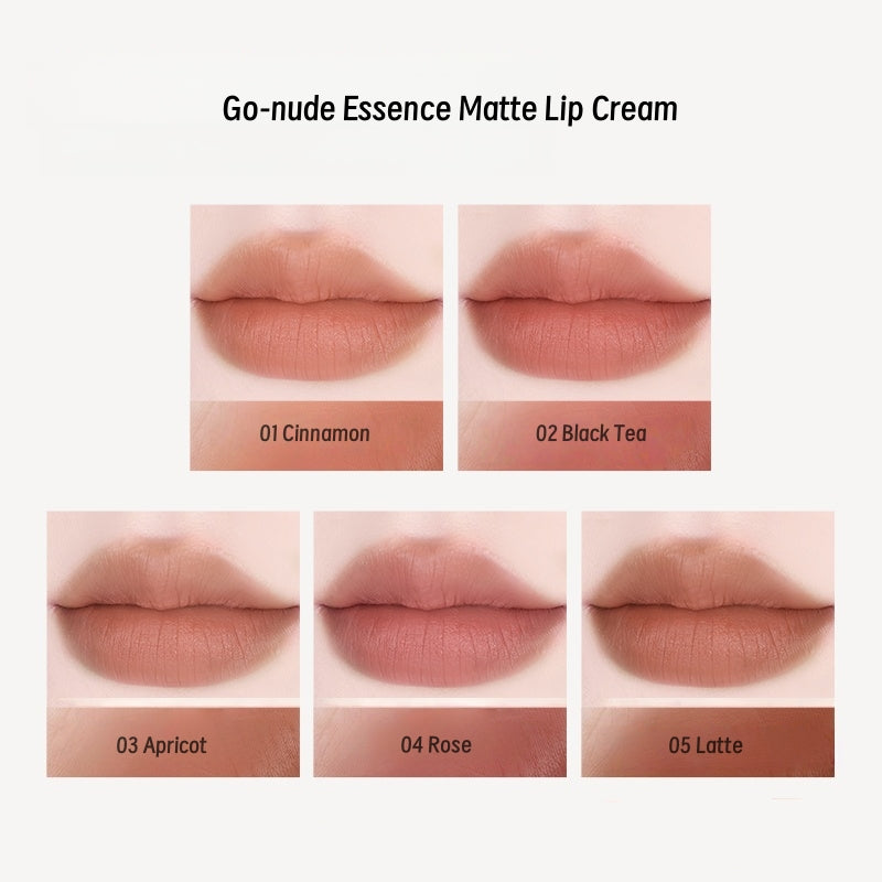 CAREMILLE Go-nude Essence Liquid Matte Lip Cream T5053