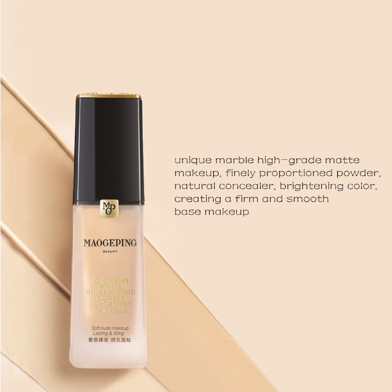 MAOGEPING Porcelain Rejuvenating Soft Nude Fitting Liquid Foundation (2.0) T3316